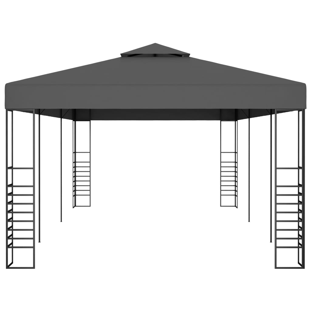 Gartenpavillon 3x6 m Anthrazit - Pazzar.ch