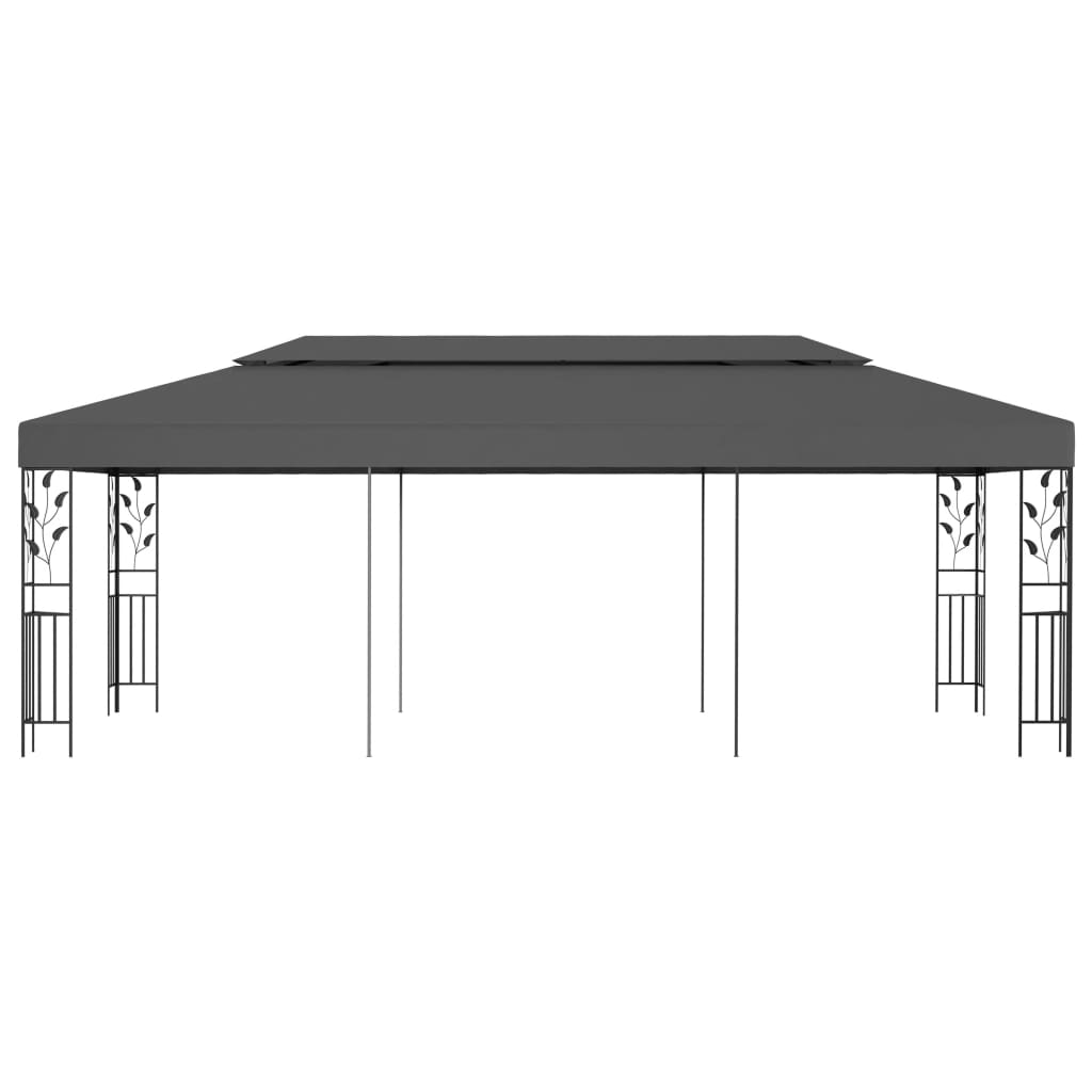 Pavillon 3×6 m Anthrazit - Pazzar.ch