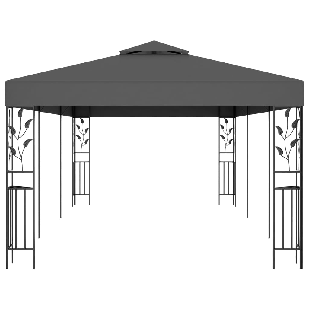 Pavillon 3×6 m Anthrazit - Pazzar.ch