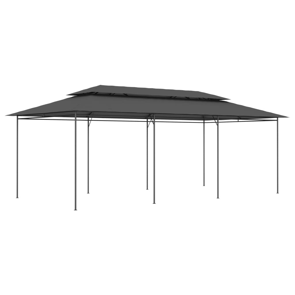 Pavillon 600x298x270 cm Anthrazit - Pazzar.ch