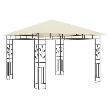 Pavillon mit Moskitonetz 3x3x2,73 m Creme 180 g/m² - Pazzar.ch