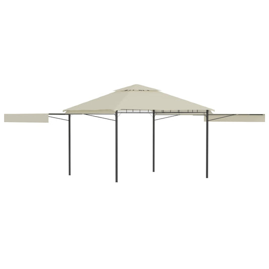Pavillon mit Doppelt Erweiterten Dächern 3x3x2,75 cm 180 g/m² - Pazzar.ch
