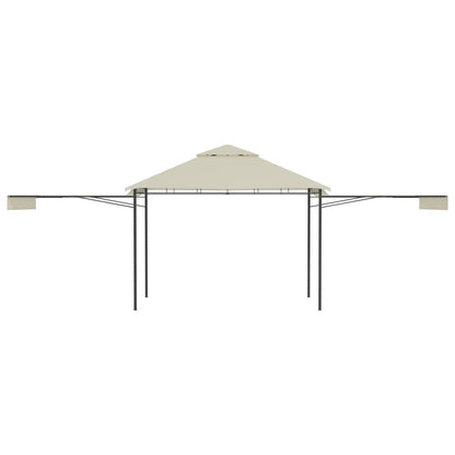 Pavillon mit Doppelt Erweiterten Dächern 3x3x2,75 cm 180 g/m² - Pazzar.ch