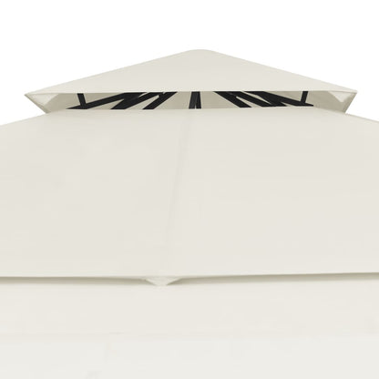 Pavillon mit Doppelt Erweiterten Dächern 3x3x2,75 cm 180 g/m² - Pazzar.ch