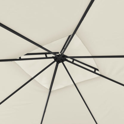 Pavillon mit Doppelt Erweiterten Dächern 3x3x2,75 cm 180 g/m² - Pazzar.ch