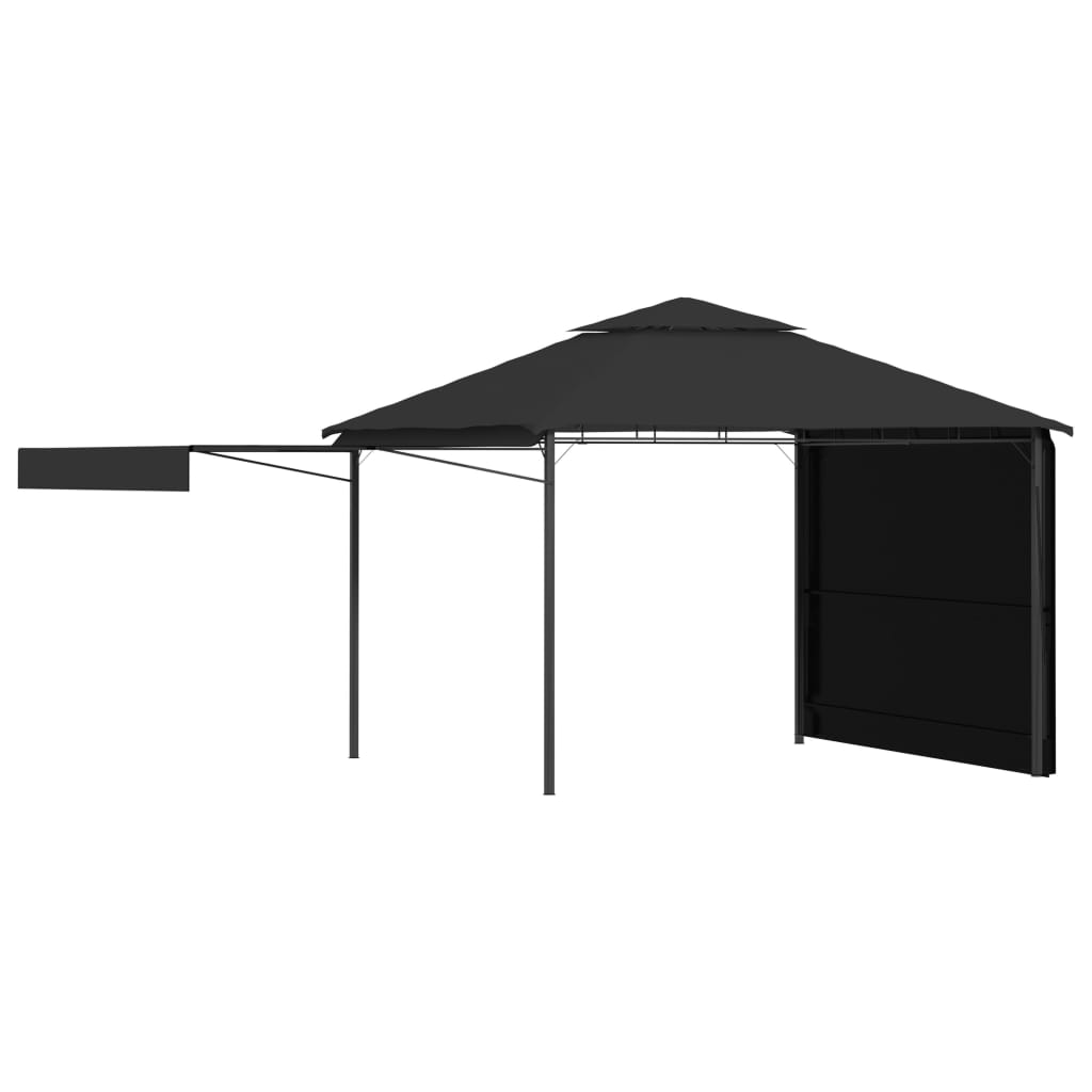 Pavillon mit Doppelt Erweiterten Dächern 3x3x2,75 cm 180 g/m² - Pazzar.ch