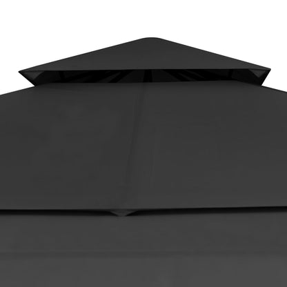 Pavillon mit Doppelt Erweiterten Dächern 3x3x2,75 cm 180 g/m² - Pazzar.ch