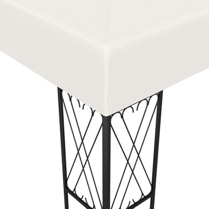 Pavillon 3×3 m Creme Stoff - Pazzar.ch