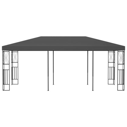 Pavillon 3x6 m Anthrazit Stoff - Pazzar.ch