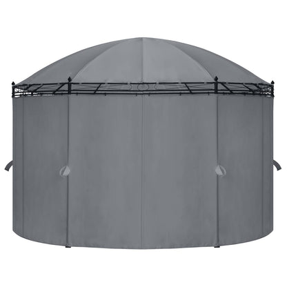 Pavillon mit Vorhängen 520x349x255 cm Anthrazit - Pazzar.ch