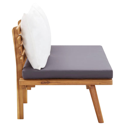 4-tlg. Garten-Lounge-Set mit Auflagen Massivholz Akazie - Pazzar.ch
