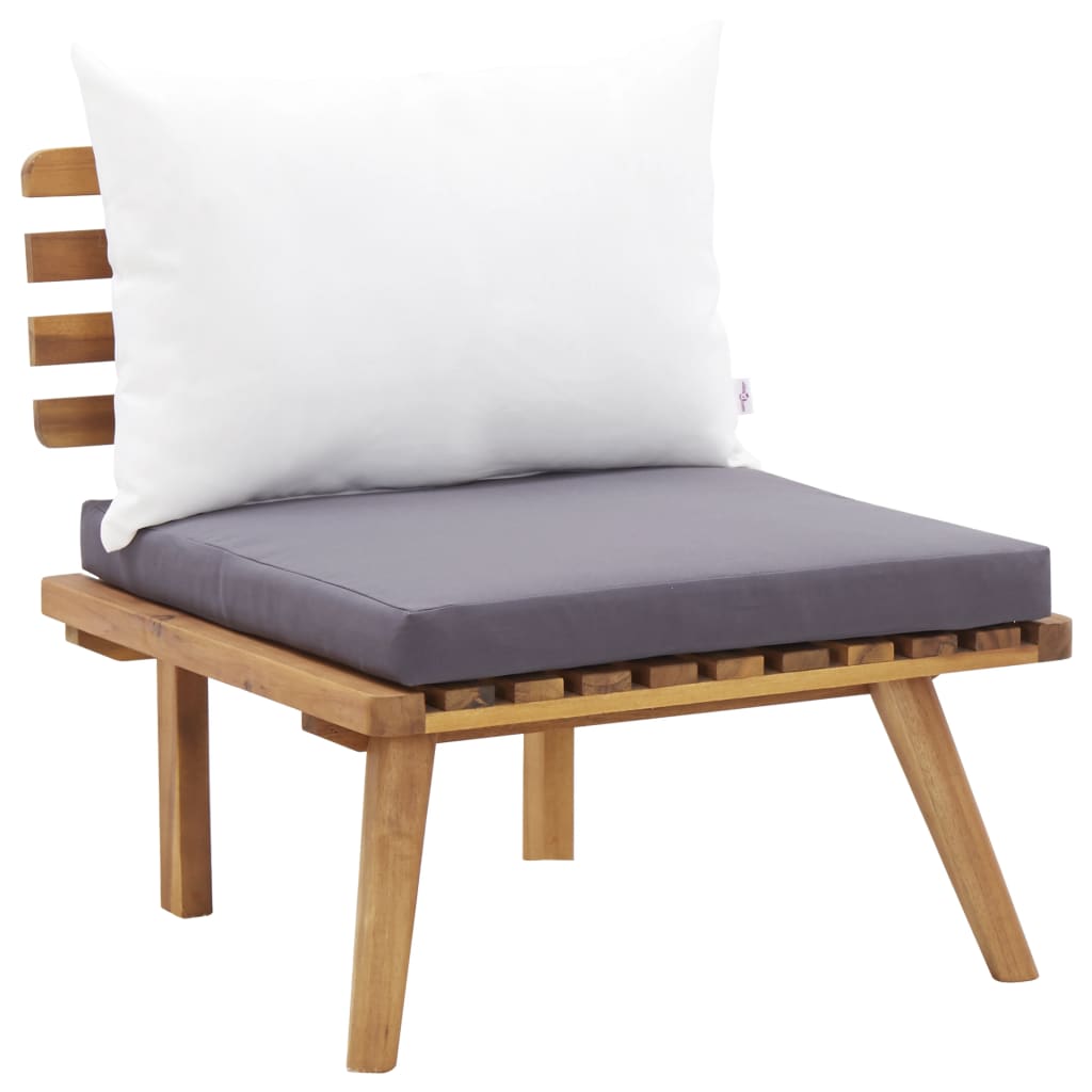 5-tlg. Garten-Lounge-Set Massivholz Akazie - Pazzar.ch