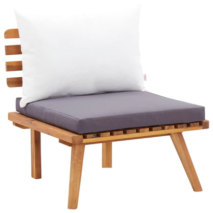 5-tlg. Garten-Lounge-Set Massivholz Akazie - Pazzar.ch