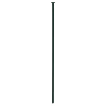 Gartenzaun Set Konvex 77,3x26 cm Grün - Pazzar.ch