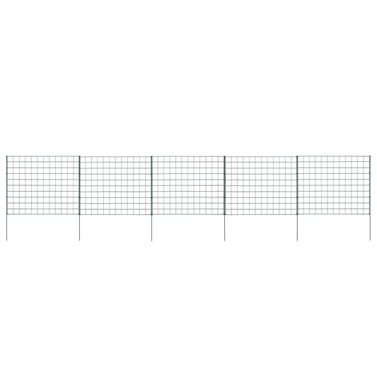 Gartenzaun Set 77,5x64 cm Grün - Pazzar.ch