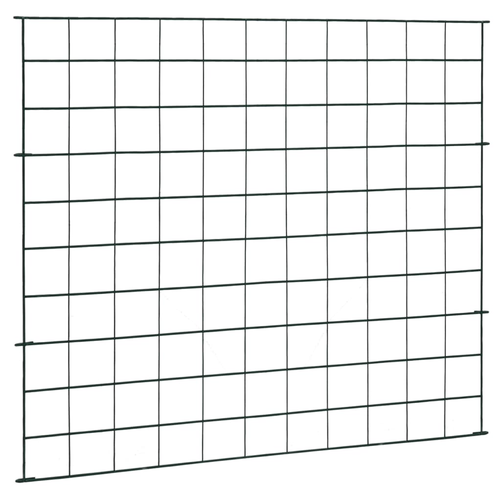 Gartenzaun Set 77,5x64 cm Grün - Pazzar.ch