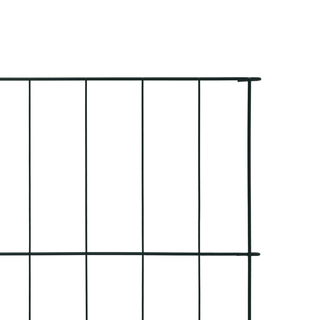 Gartenzaun Set 115x79 cm Grün - Pazzar.ch