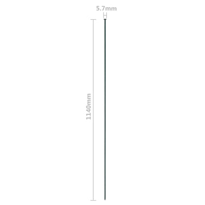 Gartenzaun Set 115x79 cm Grün - Pazzar.ch