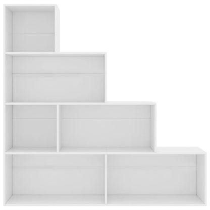 Bücherregal/Raumteiler Weiß 155x24x160 cm Holzwerkstoff - Pazzar.ch