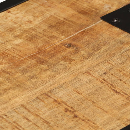Nachttisch 43×30×51 cm Raues Mango-Massivholz - Pazzar.ch