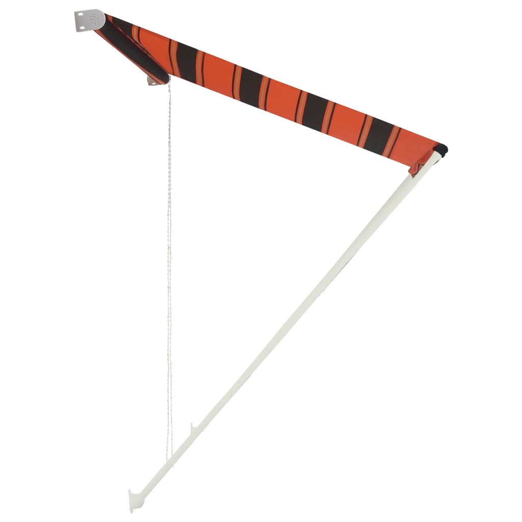 Einziehbare Markise 300×150 cm Orange und Braun - Pazzar.ch