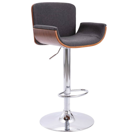 Barhocker Grau Stoff - Pazzar.ch