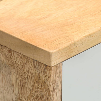 TV-Schrank 110×35×48 cm Massivholz Mango - Pazzar.ch
