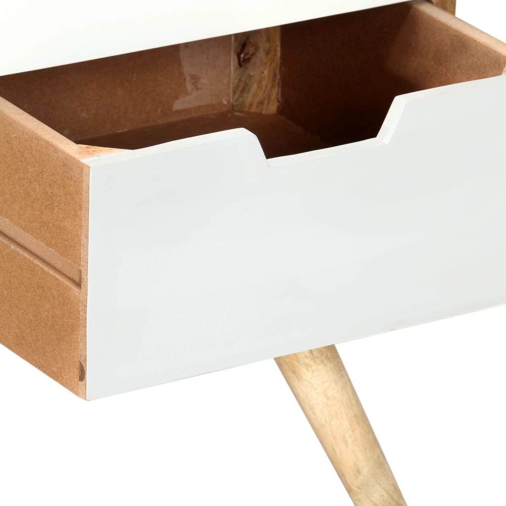 TV-Schrank 110×35×48 cm Massivholz Mango - Pazzar.ch