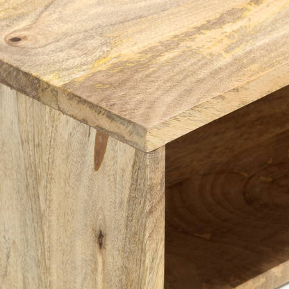 TV-Schrank 110×35×48 cm Massivholz Mango - Pazzar.ch