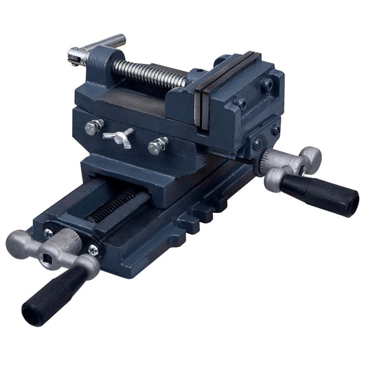 Schraubstock Kreuztisch Handbetrieben 70 mm - Pazzar.ch