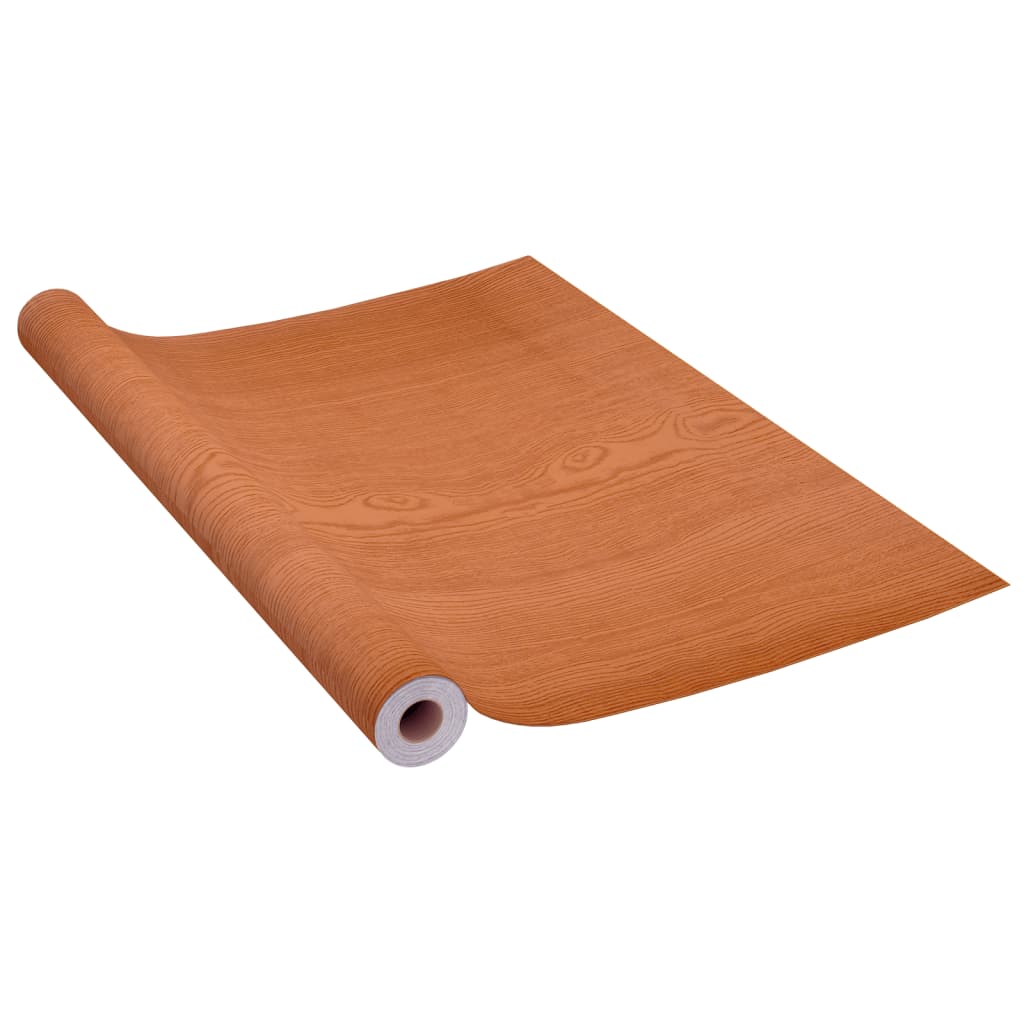 Selbstklebende Möbelfolie Helle Eiche 500 x 90 cm PVC - Pazzar.ch