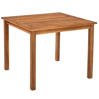 5-tlg. Garten-Essgruppe Poly Rattan Schwarz und Braun - Pazzar.ch