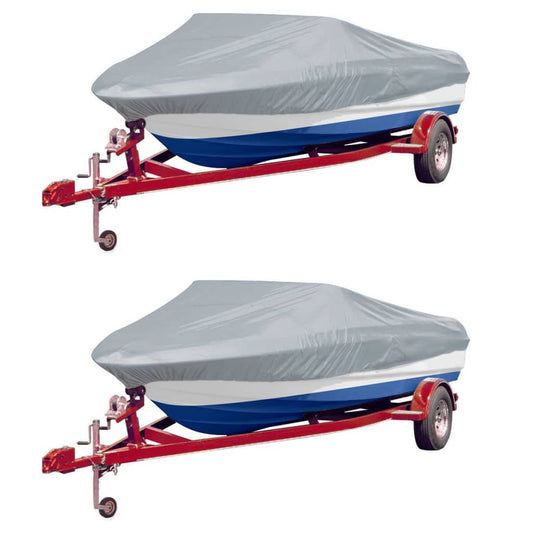 Bootspersenninge 2 Stk. Grau Länge 427-488 cm Breite 173 cm - Pazzar.ch
