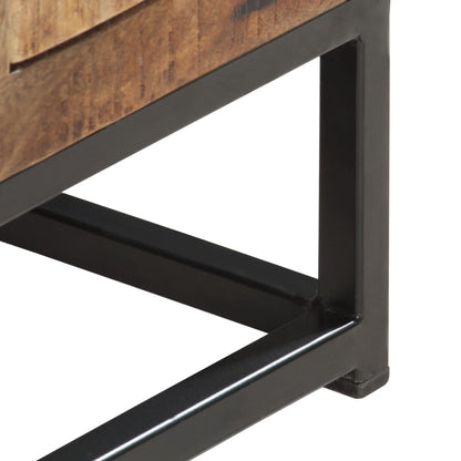 TV-Schrank 120x30x40 cm Altholz Massiv - Pazzar.ch