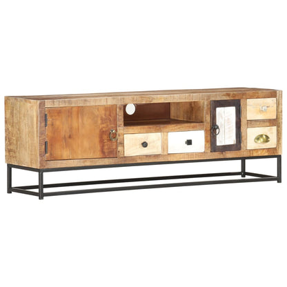 TV-Schrank 120x30x40 cm Altholz Massiv - Pazzar.ch