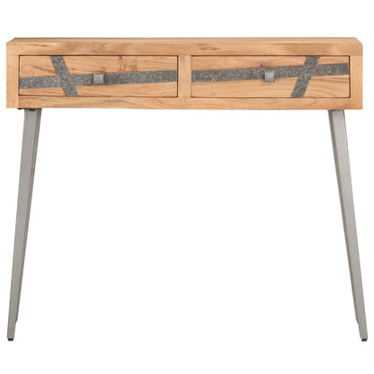 Konsolentisch 90x30x75 cm Massivholz Akazie - Pazzar.ch
