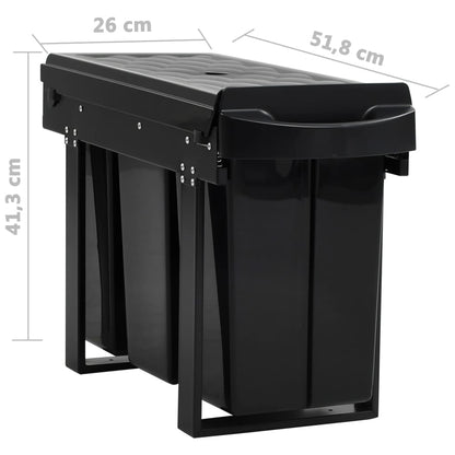 Abfallsammler Soft-Close 36 L - Pazzar.ch