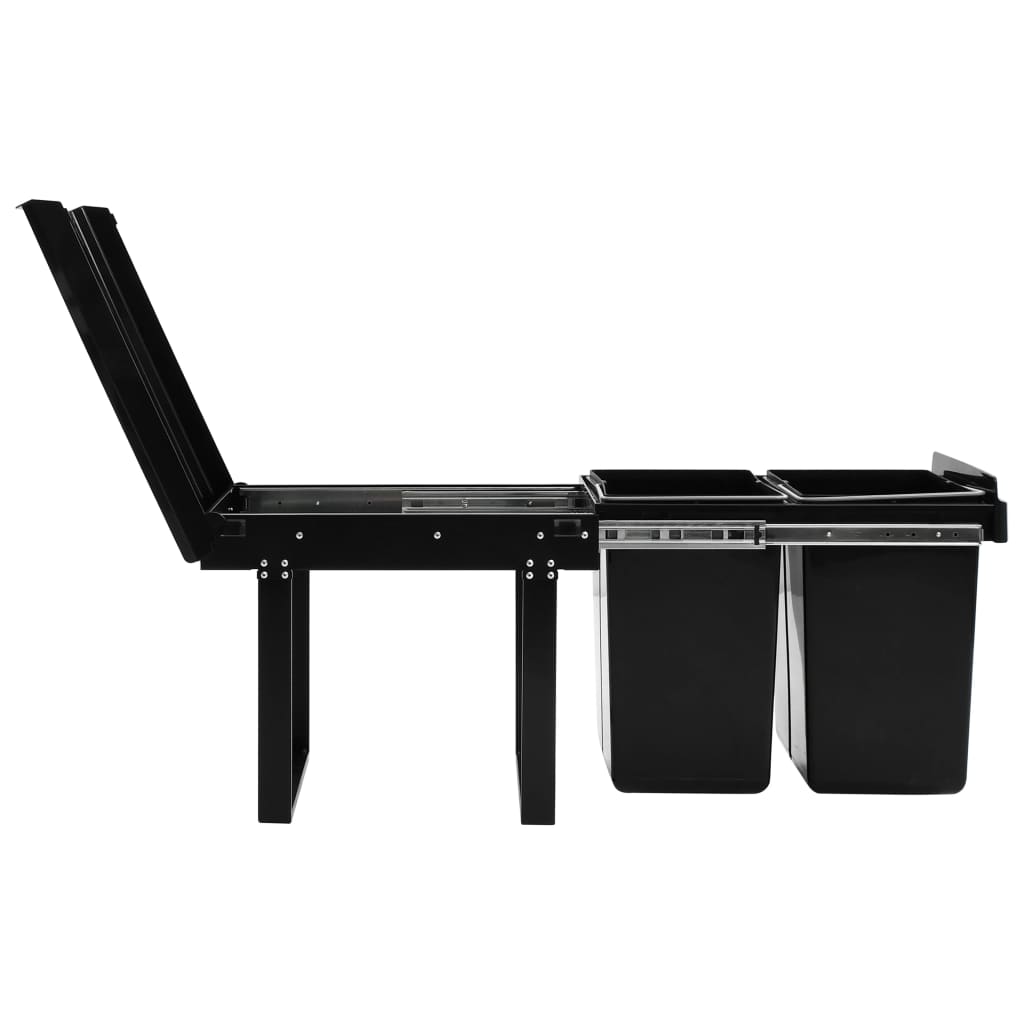 Abfallsammler Soft-Close 48 L - Pazzar.ch