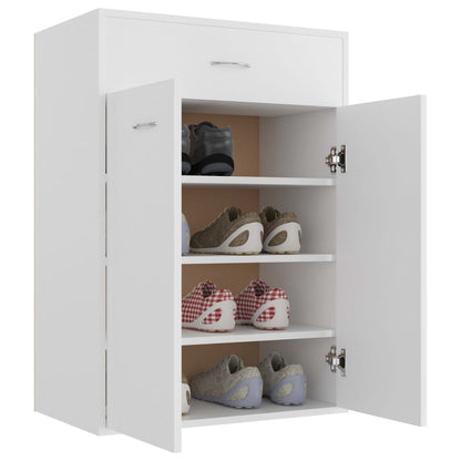 Schuhschrank Weiß 60×35×84 cm Holzwerkstoff - Pazzar.ch