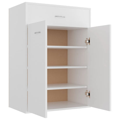 Schuhschrank Weiß 60×35×84 cm Holzwerkstoff - Pazzar.ch