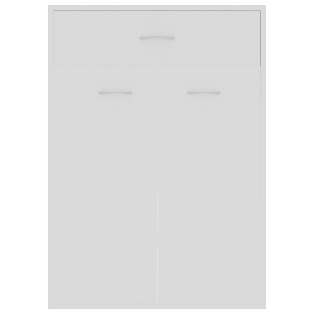 Schuhschrank Weiß 60×35×84 cm Holzwerkstoff