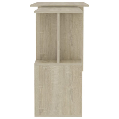 Eckschreibtisch Sonoma-Eiche 200x50x76 cm Holzwerkstoff - Pazzar.ch