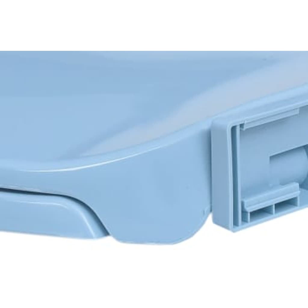 Toilettensitz mit Absenkautomatik Blau Oval - Pazzar.ch