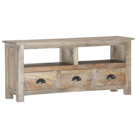 TV-Schrank 110x30x50 cm Massivholz Mango - Pazzar.ch