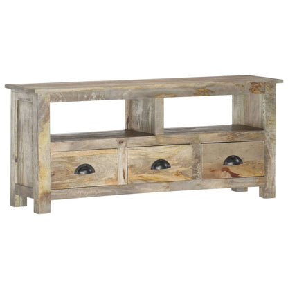 TV-Schrank 110x30x50 cm Massivholz Mango - Pazzar.ch