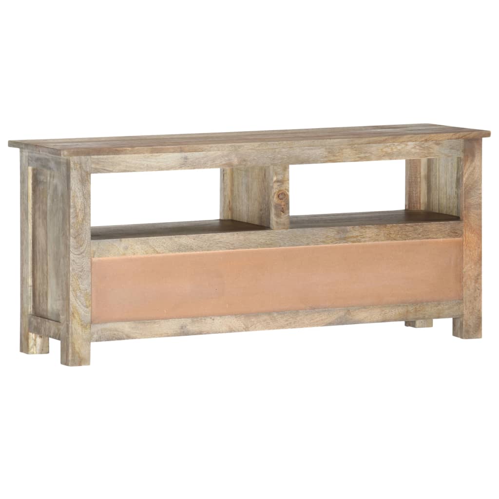 TV-Schrank 110x30x50 cm Massivholz Mango - Pazzar.ch