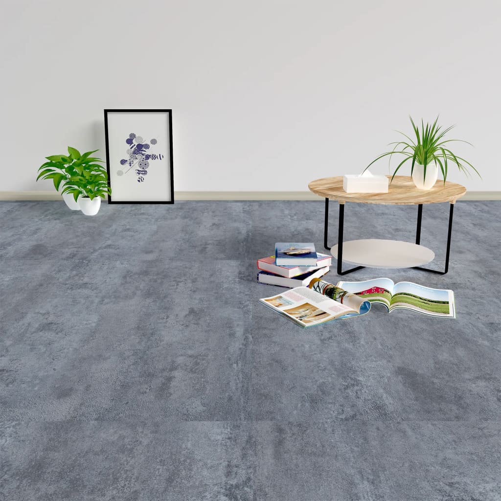 PVC-Fliesen Selbstklebend 5,11 m² Grau Marmor-Optik - Pazzar.ch