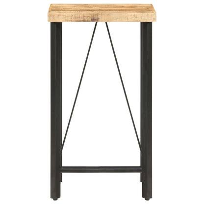 Bartisch 60x60x107 cm Raues Mangoholz - Pazzar.ch