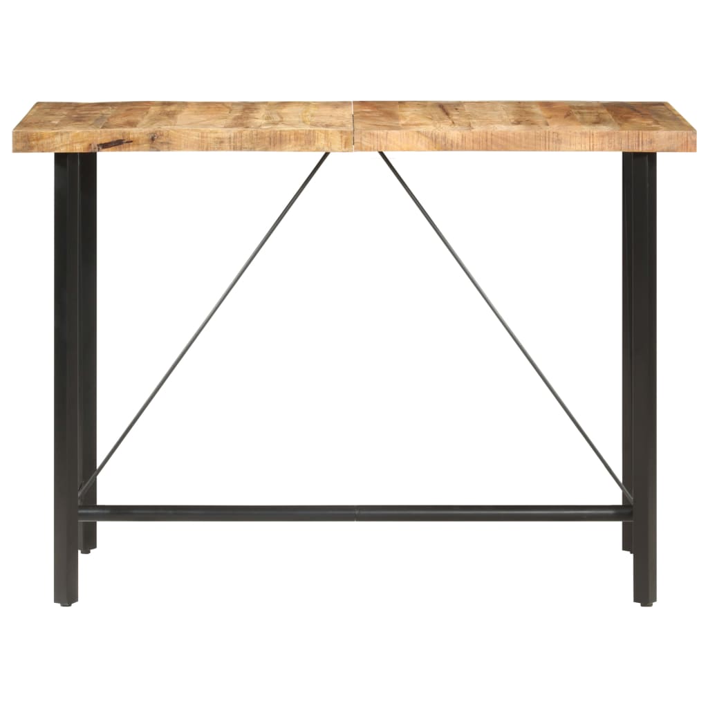 Bartisch 150x70x107 cm Raues Mangoholz - Pazzar.ch