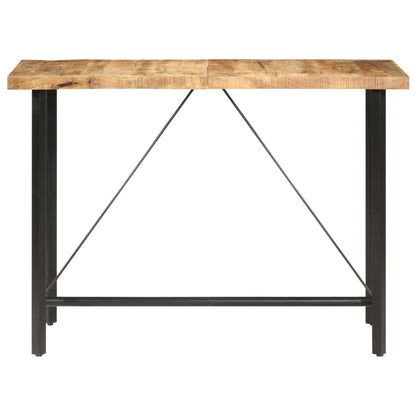 Bartisch 150x70x107 cm Raues Mangoholz - Pazzar.ch